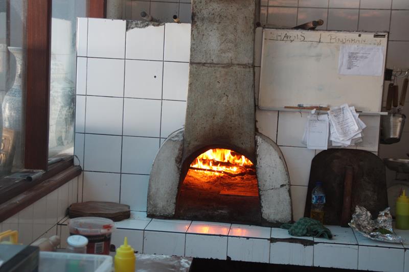 Pizza Oven at Lotus Bayview Restaurant Senggigi