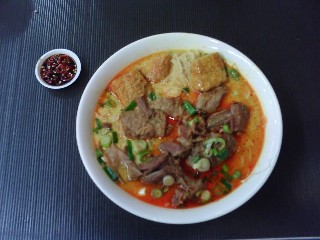 Spicy Beef Noodle Soup at Happy Chef Sydney Chinatown