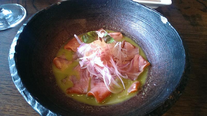Jalapeno Salmon Sashimi at Sake Restaurant Melbourne