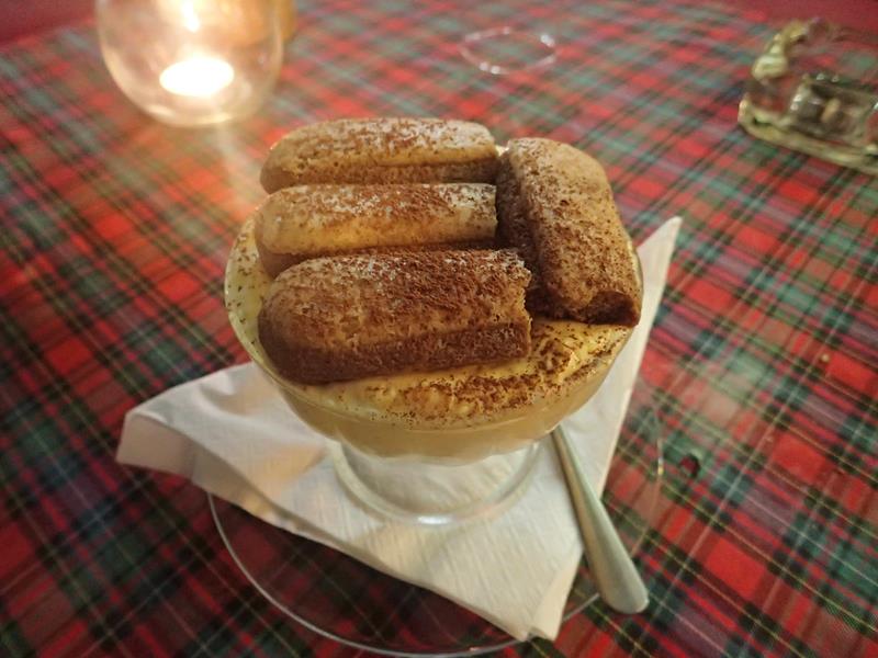 Homemade Italian Tiramasu dessert