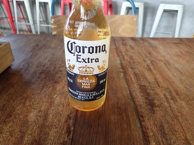 Corona Beer at Gringo Loco Cantina
