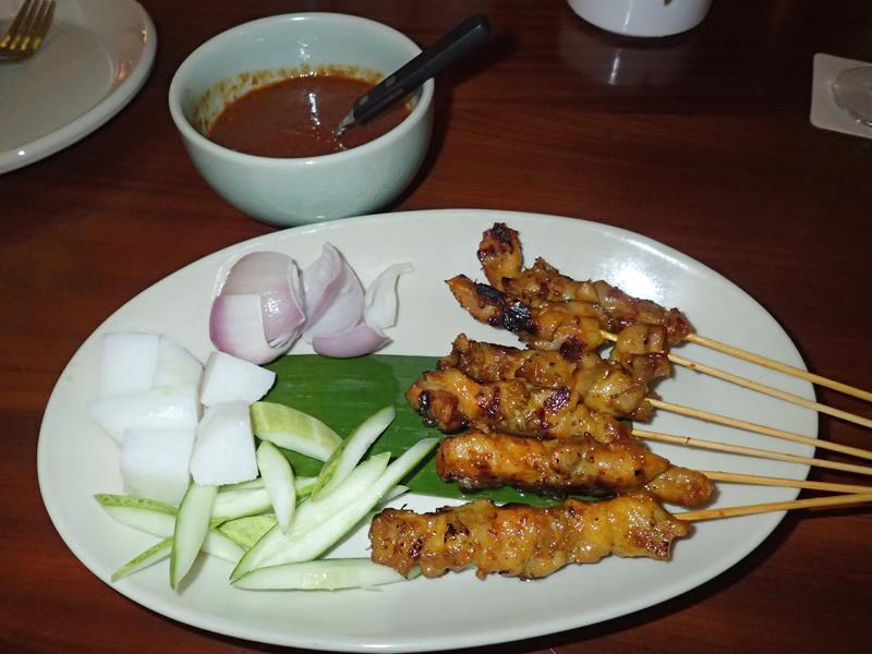 Chicken Satay at JP Teres Restaurant
