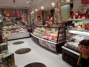 Fujiya cake store in Ginza Tokyo