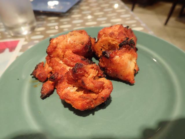 Chicken Tikka at Khazana Indian Restaurant Tokyo