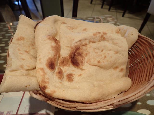 Naan Bread at Khazana Indian Restaurant Tokyo