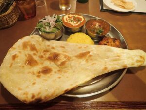 Indian Thali at Shinjuku Bombay Restaurant Tokyo