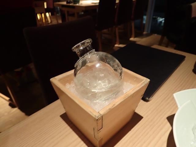 Japanese sake at Toriyoshi Restaurant Tokyo
