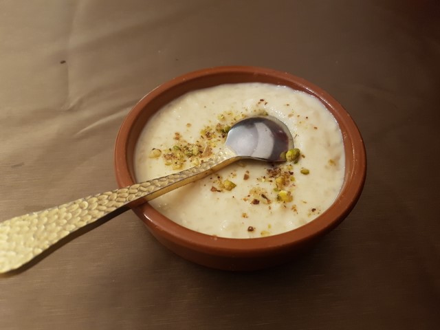 Dessert at Lal Qila Pakistani Restaurant Sydney