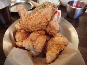 Korean Fried Chicken at Nandaimon Chicken Shin-Okubo