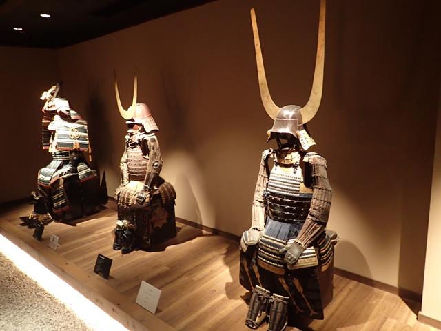 Samurai displays at Samurai Museum