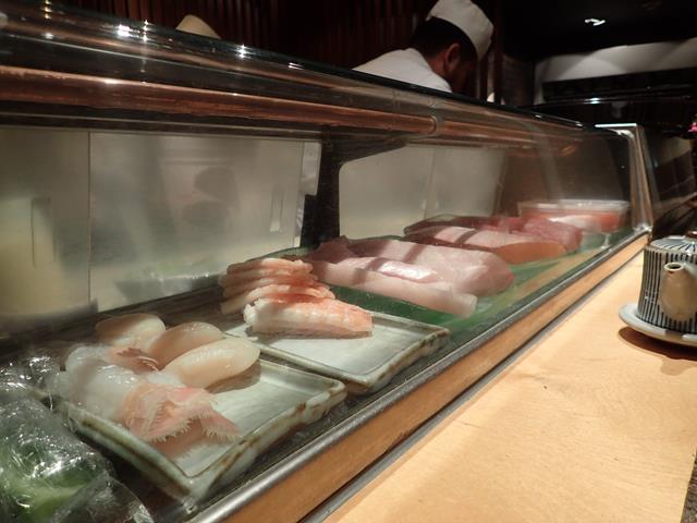 Sushi bar at Azuma Japanese Restaurant