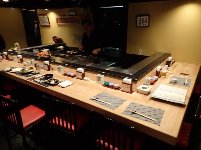Yakitori Bar at Otowatei Restaurant Shinjuku