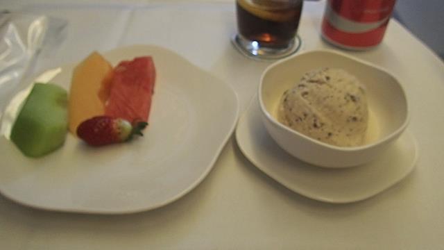 Dessert Vietnam Airlines Business Class