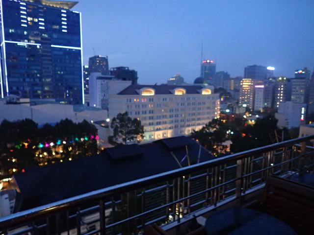 Saigon Saigon Rooftop Bar View Ho Chi Minh City