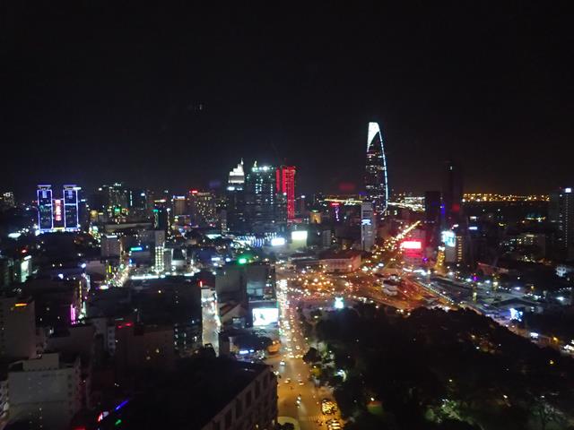 The view from Sorae Japanese Restaurant Ho Chi Minh City