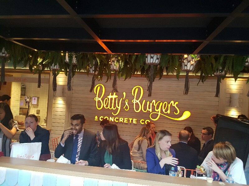 Betty's Burgers Darling Harbour Sydney