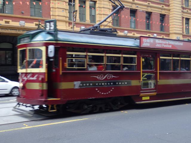 Route 35 Free Tram Melbourne CBD