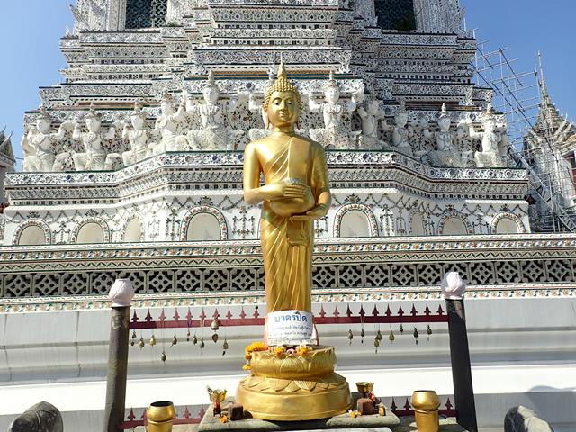 Buddha Statue at Wat Arun Temple Bangkok