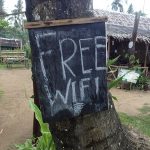 WiFi internet access in Sabang Beach Palawan Island