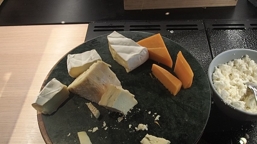 Fresh cheeses at Hyatt Regency Sydney