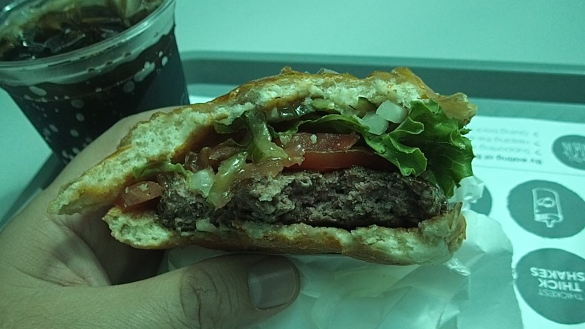 Great burger at Burger Project
