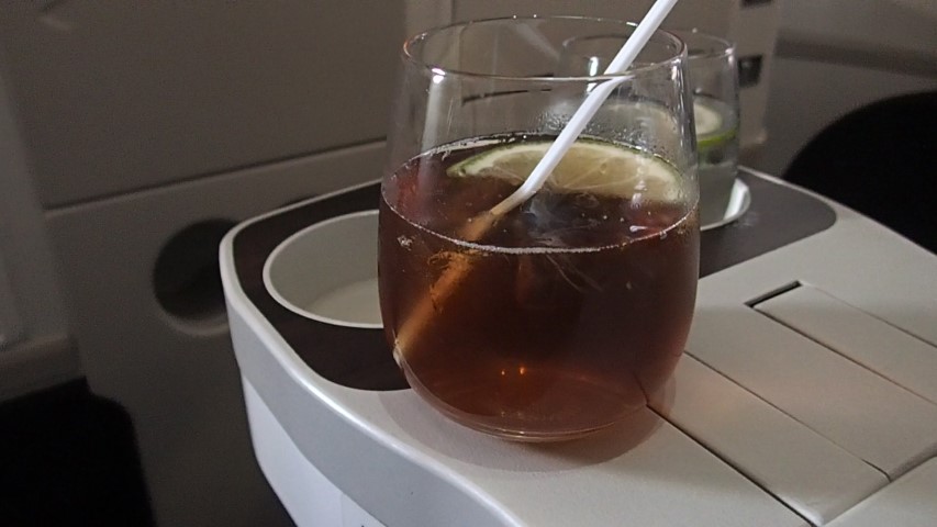 Fijian Rum Cocktail before take-off