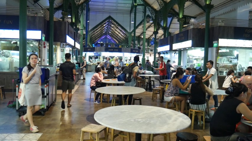 Lau Pa Sat Festival Market Singapore