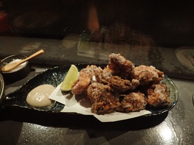 Fried Chicken at Iku Yakitori Restaurant