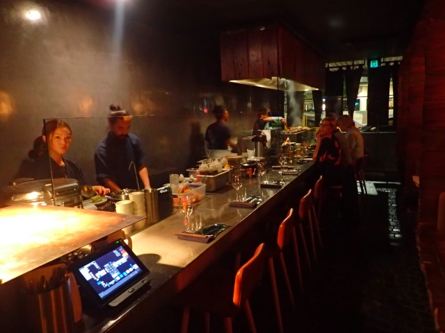 Inside Iku Yakitori Restaurant