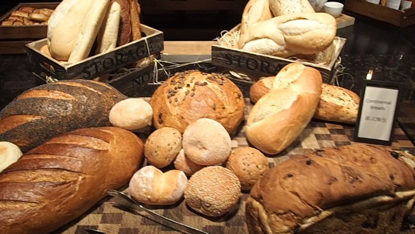 Breads at Buffet Breakfast Hilton Adelaide Hotel