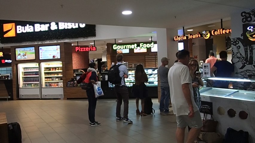Food court at Nadi International Airport