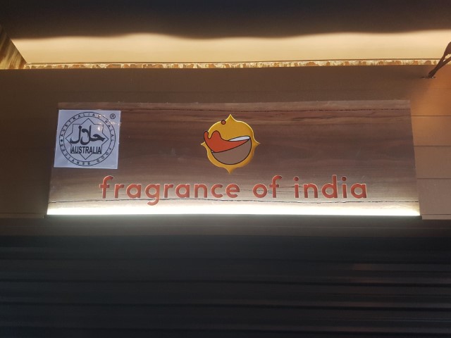 Halal food at Fragrance of India Surfers Paradise