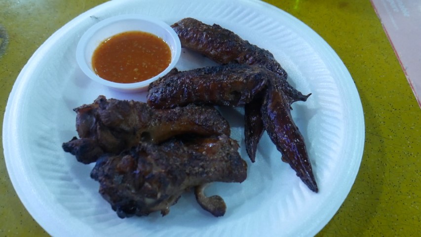 BBQ Chicken Wings at Zion Riverside Food Centre