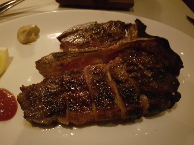 Tbone Steak at Rockpool Melbourne