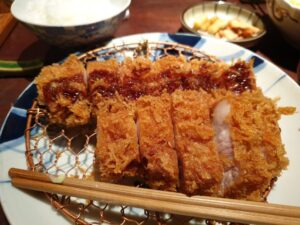 Pork Belly Tonkatsu at Butagumi Restaurant Tokyo