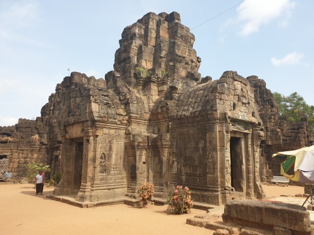 Main temple inside Ta Prohm temple