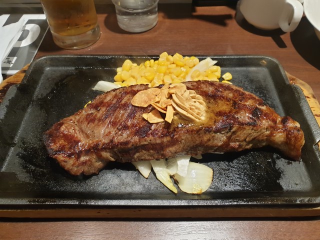 Steak at Ikinari Steak House Ginza