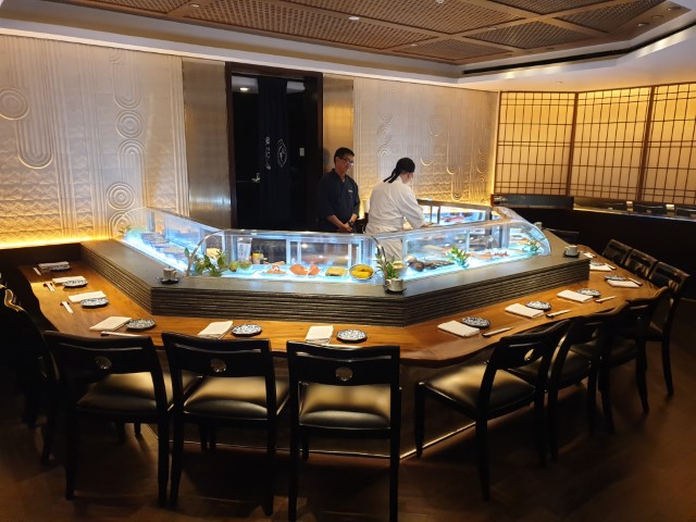 Sushi Counter at Sumire Japanese Restaurant