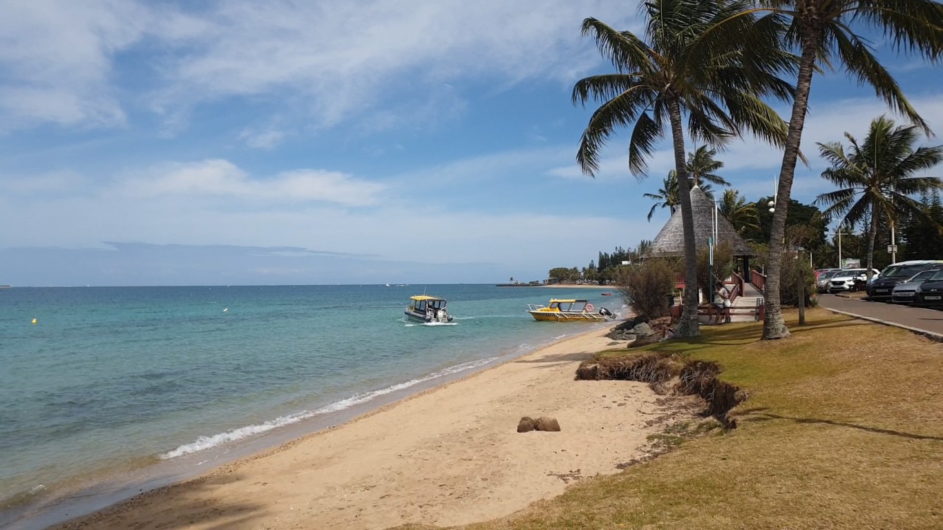 View of Anse Vata Beach Noumea