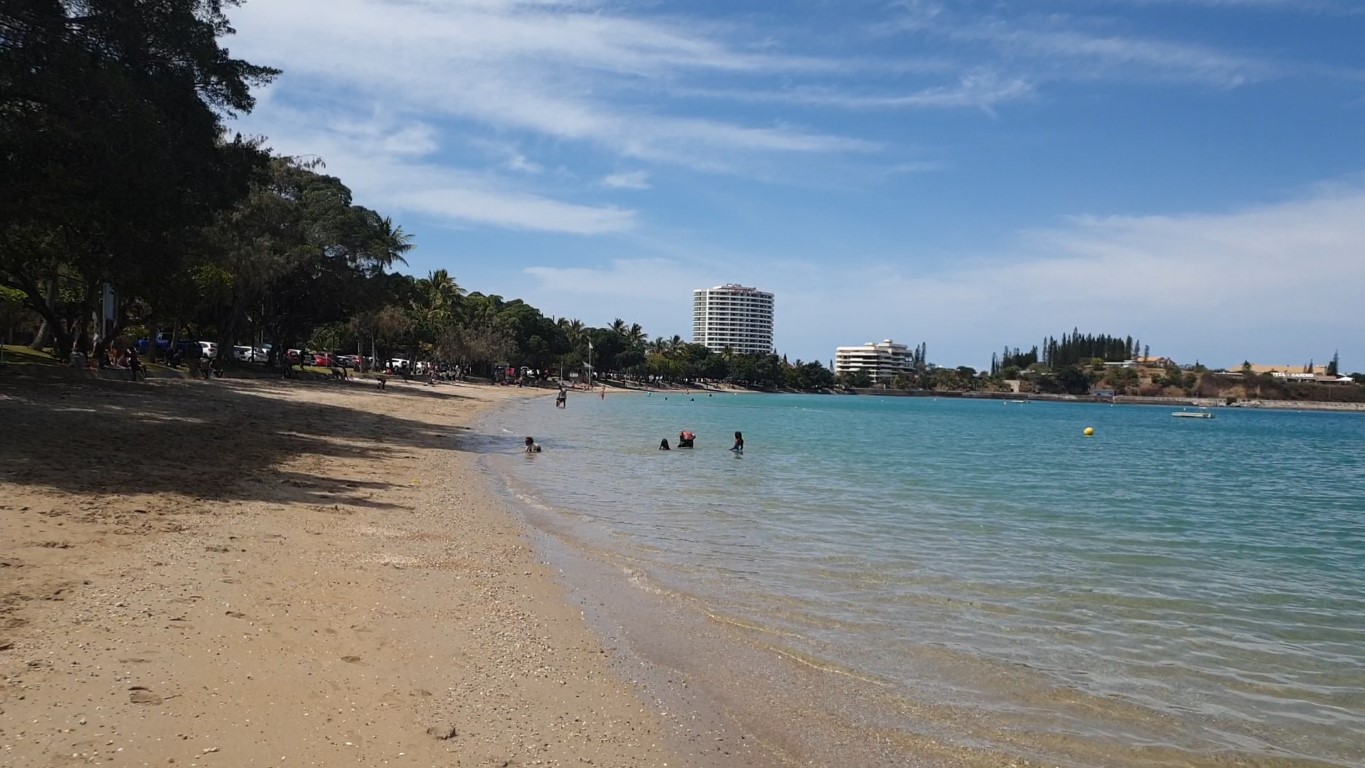 View of Lemon Bay Beach Noumea