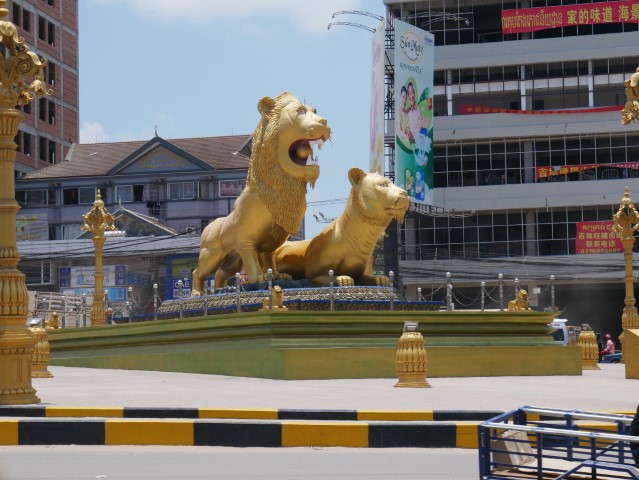 Centre of Sihanoukville Cambodia