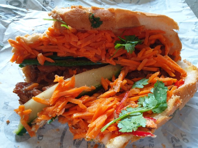 Inside the Banh Mi at Roll'd Vietnamese