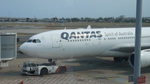 Qantas Airbus A330-200 Sydney to Bali