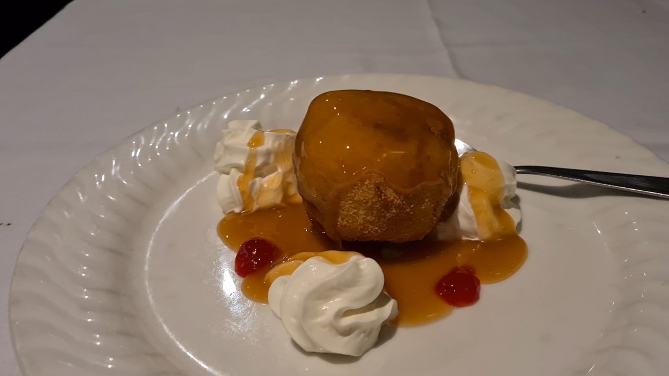 Deep Fried Icecream at Dynasty Chinese Restaurant Townsville