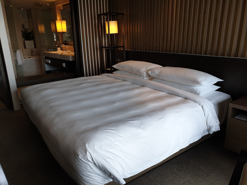 King Size Bed at Park Hyatt Sydney