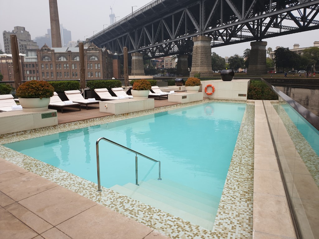 Rooftop Swimming Pool at Park Hyatt Sydney