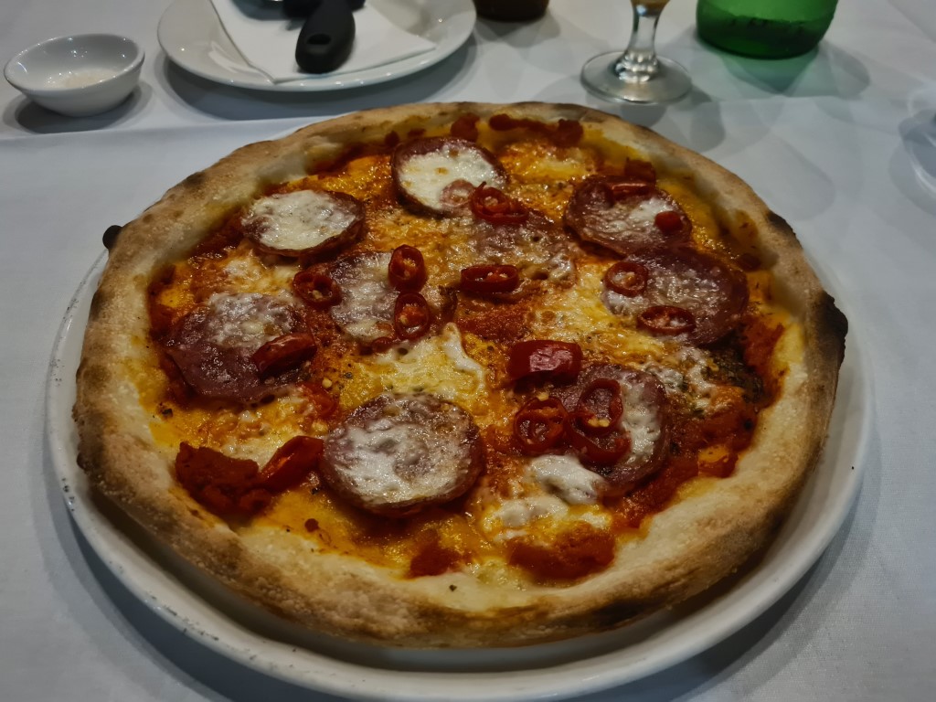 Pizza at Piccolo Cucina Italian Restaurant