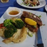 Pork Belly Special at Fetta's Greek Restaurant Cairns