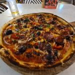 Tasty Pizza at Milano Italian Cafe Queen Street Mall Brisbane