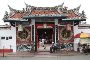 Chinatown in Malacca Malaysia